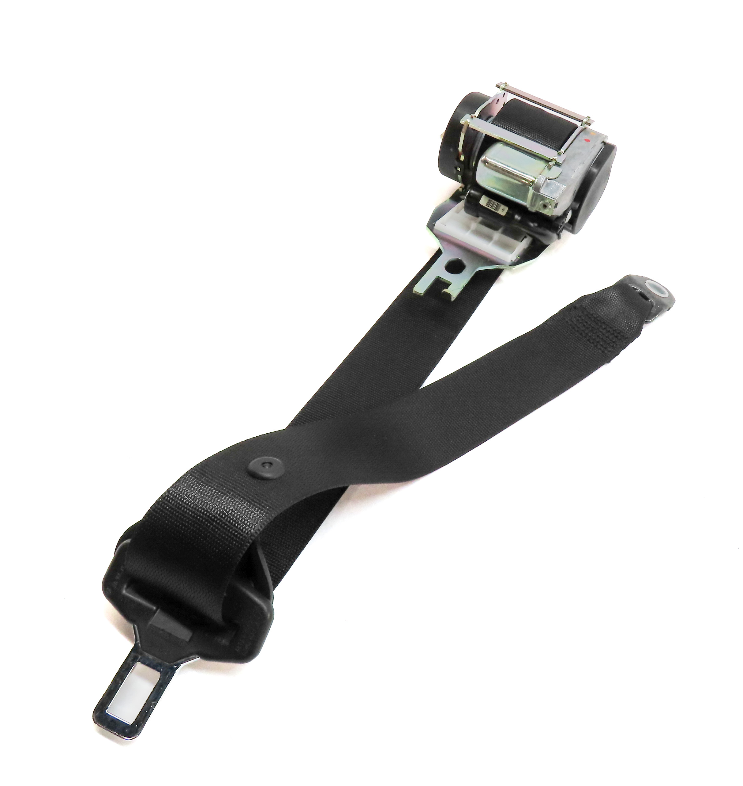 2014 MERCEDES GL450 (X166) REAR 2nd ROW SEAT LEFT SEATBELT RETRACTOR (Black) — exact item pictured